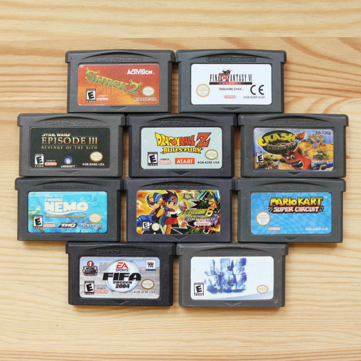 10 GameBoy Spiele zum TOP Preis! - GBA 317