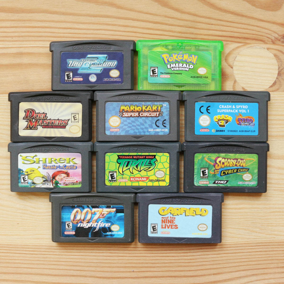 10 GameBoy Spiele zum TOP Preis! - GBA 318