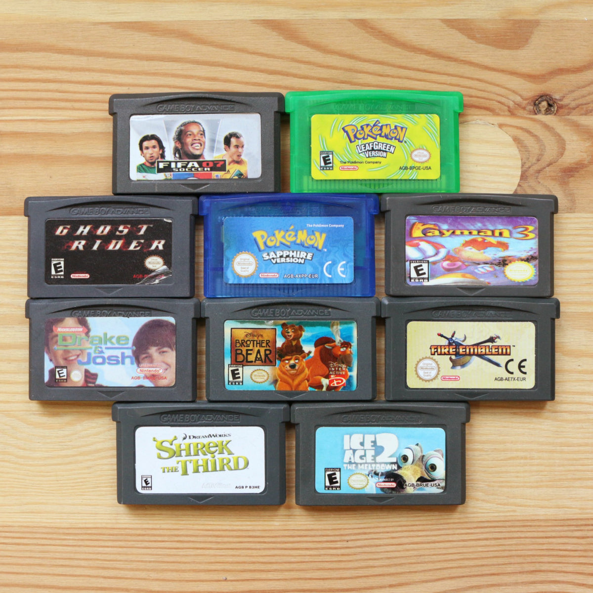10 GameBoy Spiele zum TOP Preis! - GBA 319