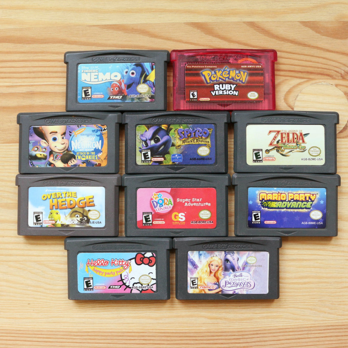 10 GameBoy Spiele zum TOP Preis! - GBA 321