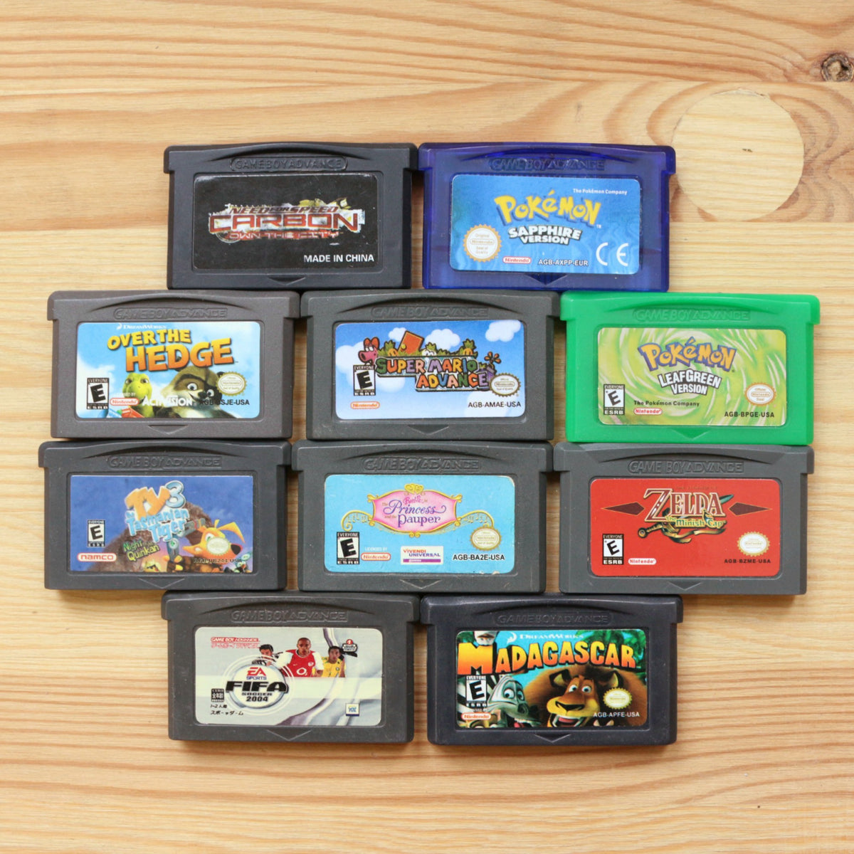 10 GameBoy Spiele zum TOP Preis! - GBA 324
