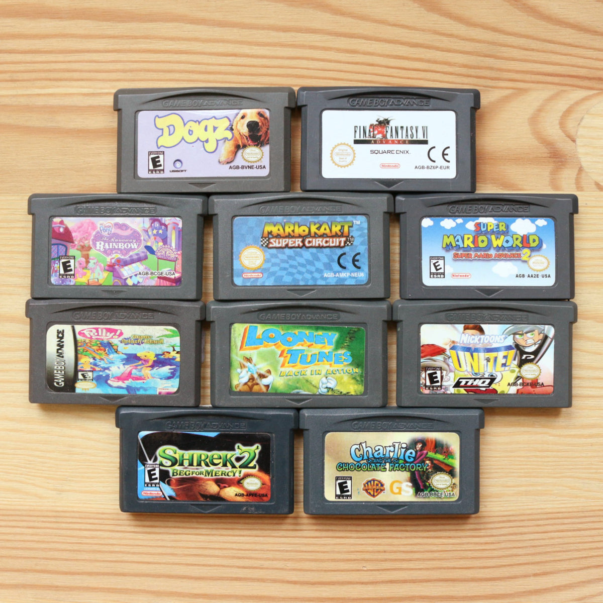 10 GameBoy Spiele zum TOP Preis! - GBA 328