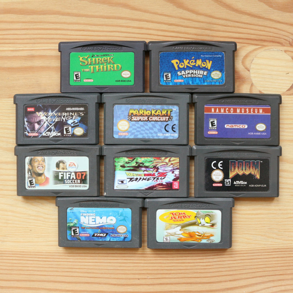 10 GameBoy Spiele zum TOP Preis! - GBA 331