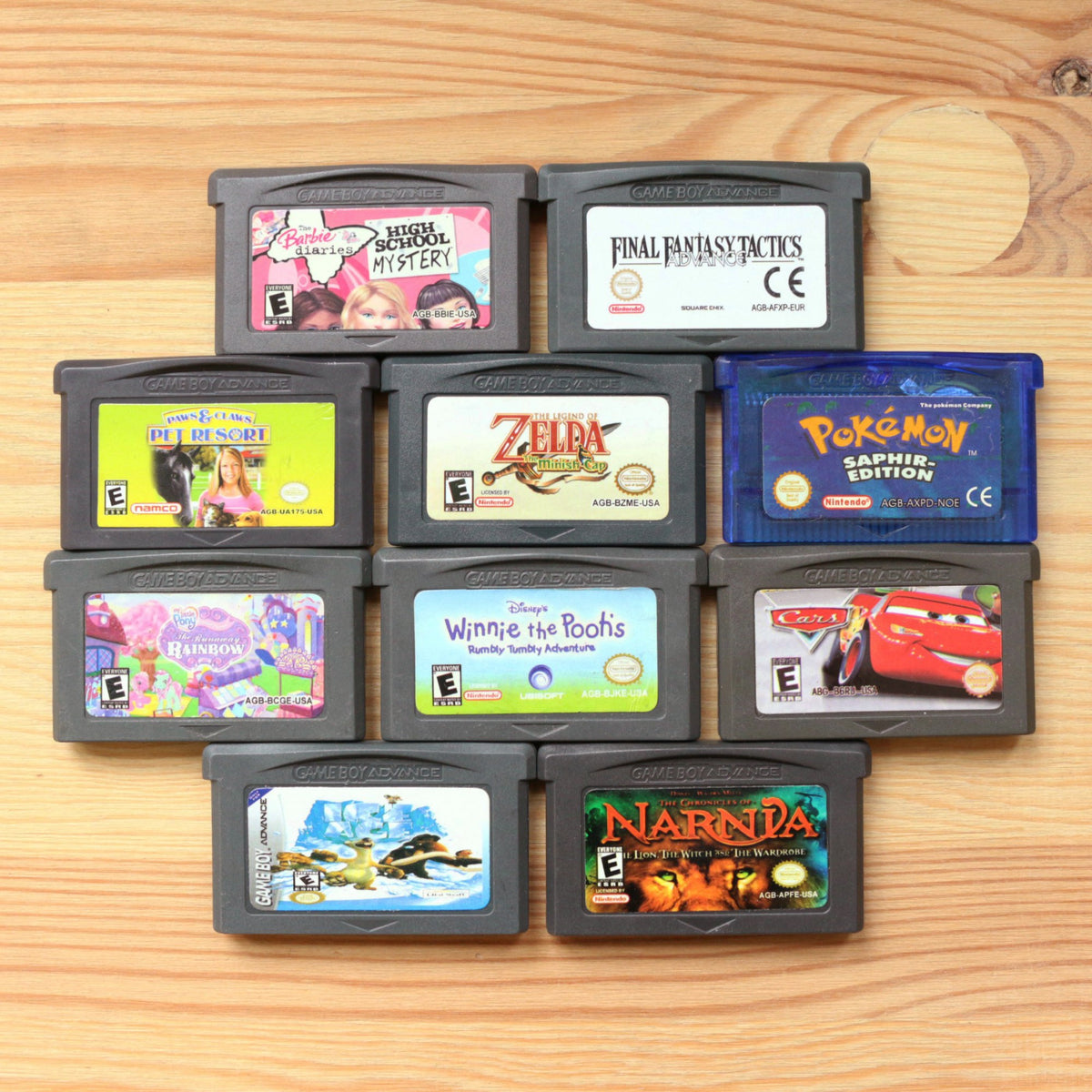10 GameBoy Spiele zum TOP Preis! - GBA 333