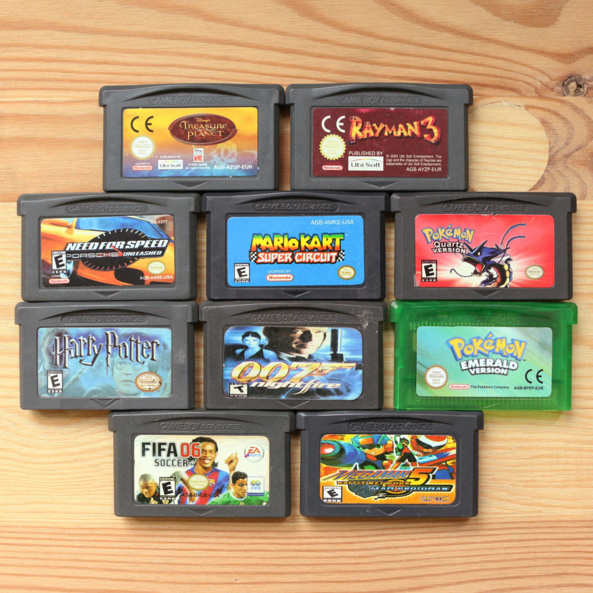 10 GameBoy Spiele zum TOP Preis! - GBA 334