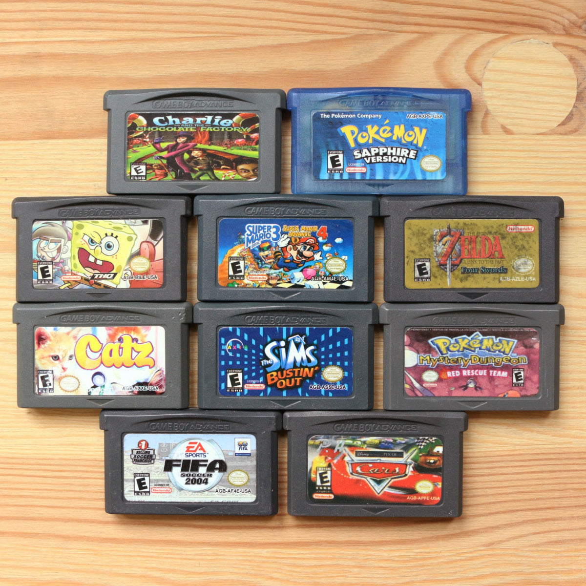 10 GameBoy Spiele zum TOP Preis! - GBA 337