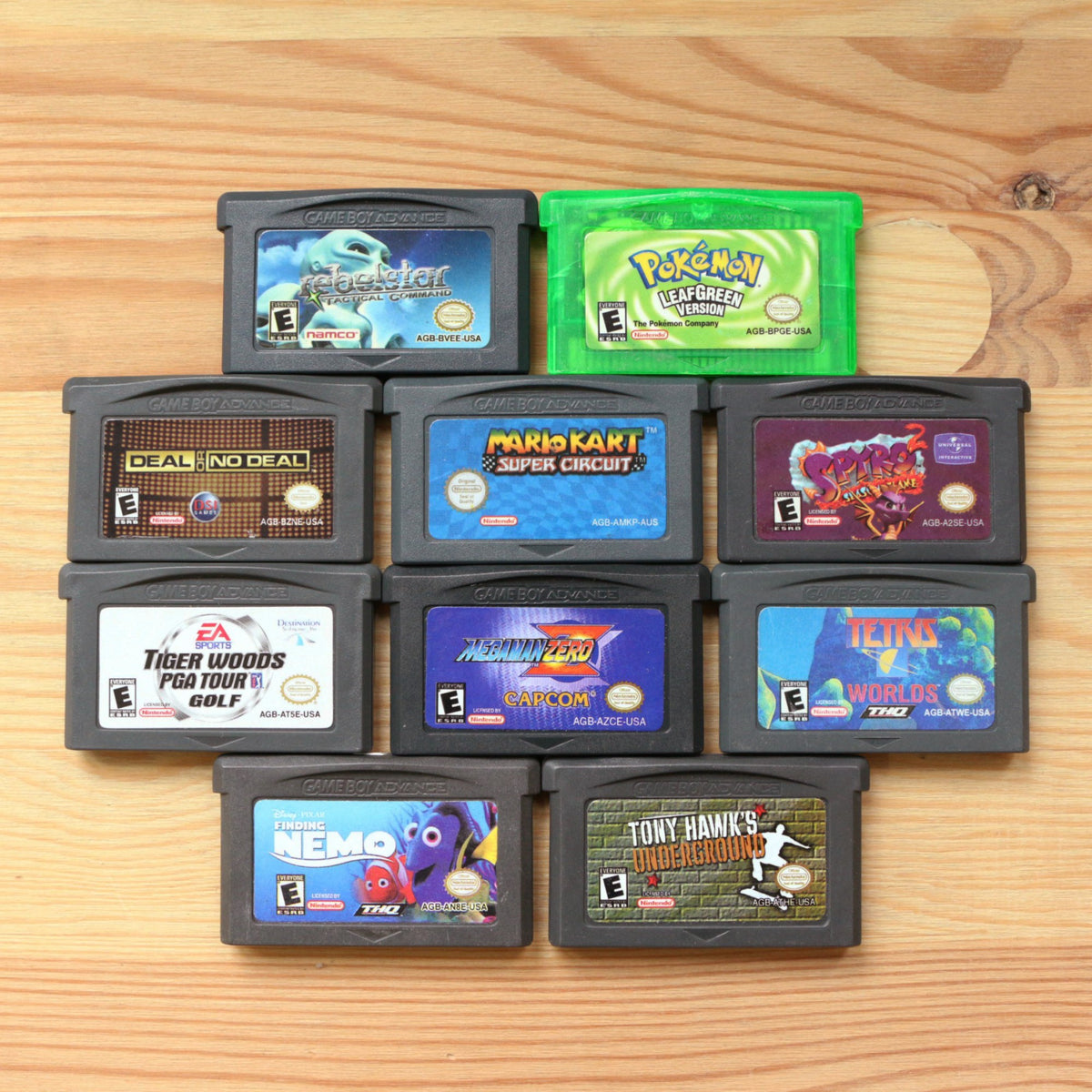 10 GameBoy Spiele zum TOP Preis! - GBA 339
