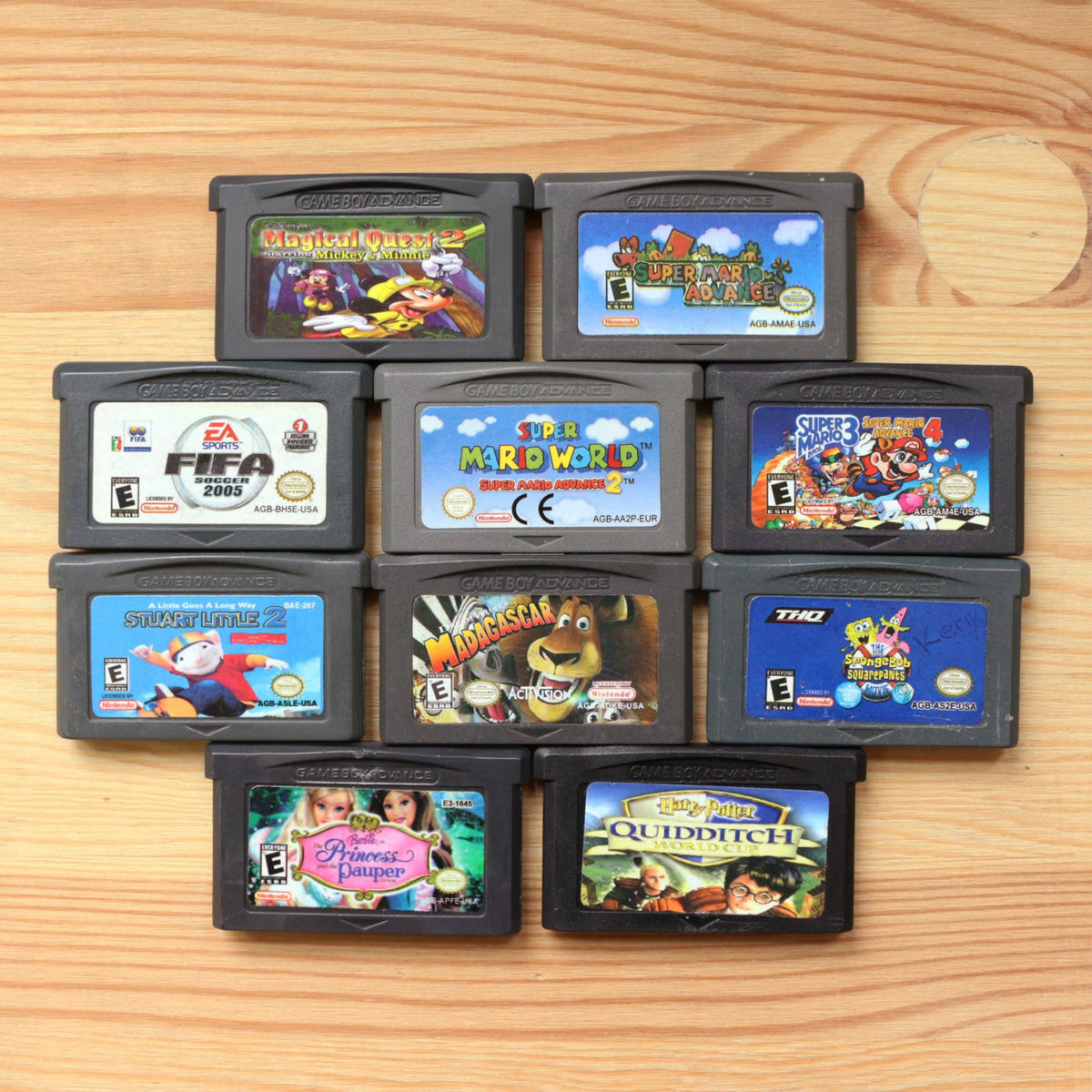 10 GameBoy Spiele zum TOP Preis! - GBA 340
