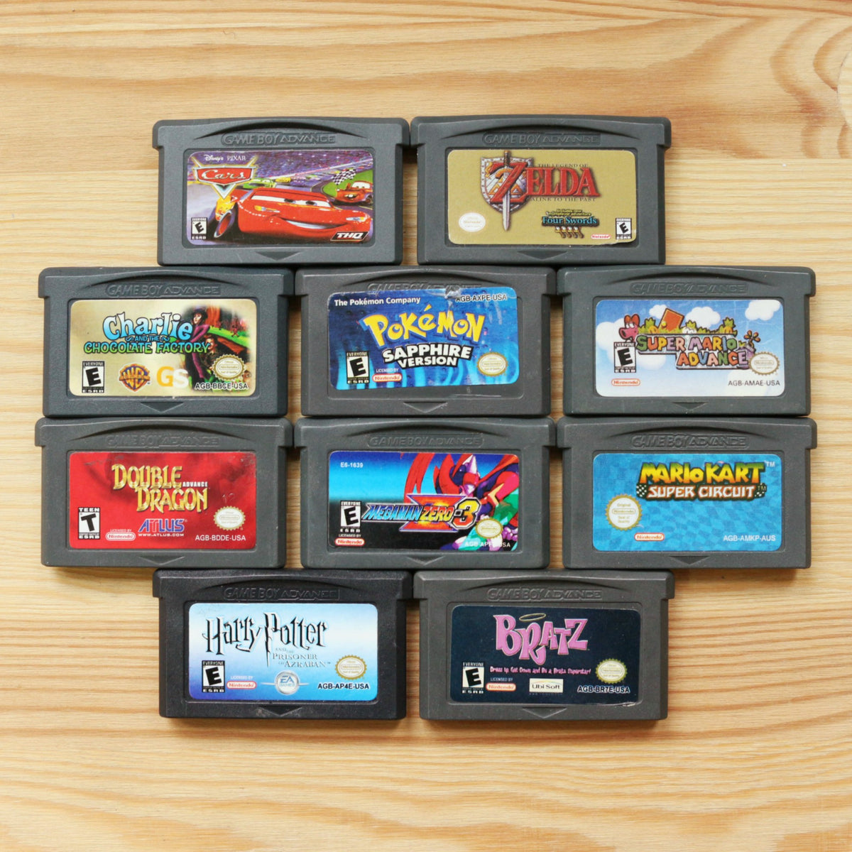 10 GameBoy Spiele zum TOP Preis! - GBA 341
