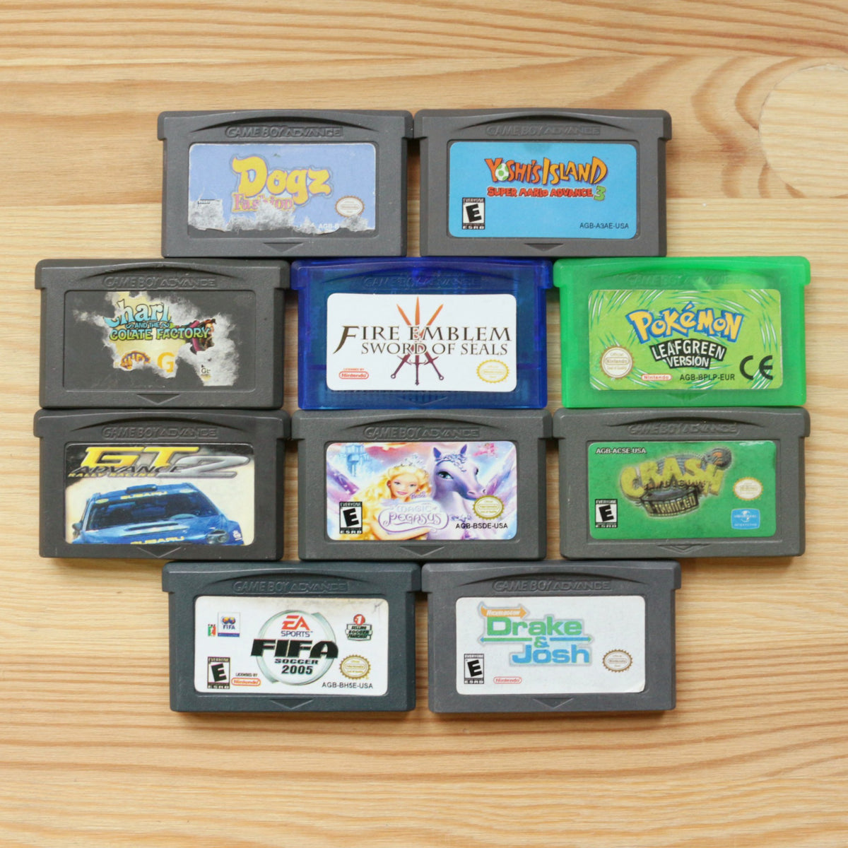 10 GameBoy Spiele zum TOP Preis! - GBA 342