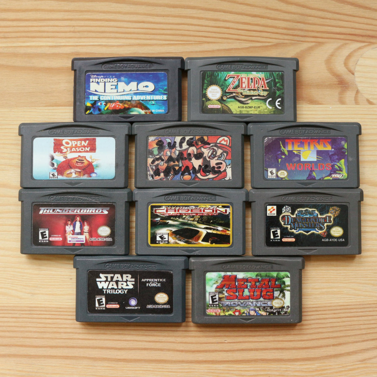 10 GameBoy Spiele zum TOP Preis! - GBA 343