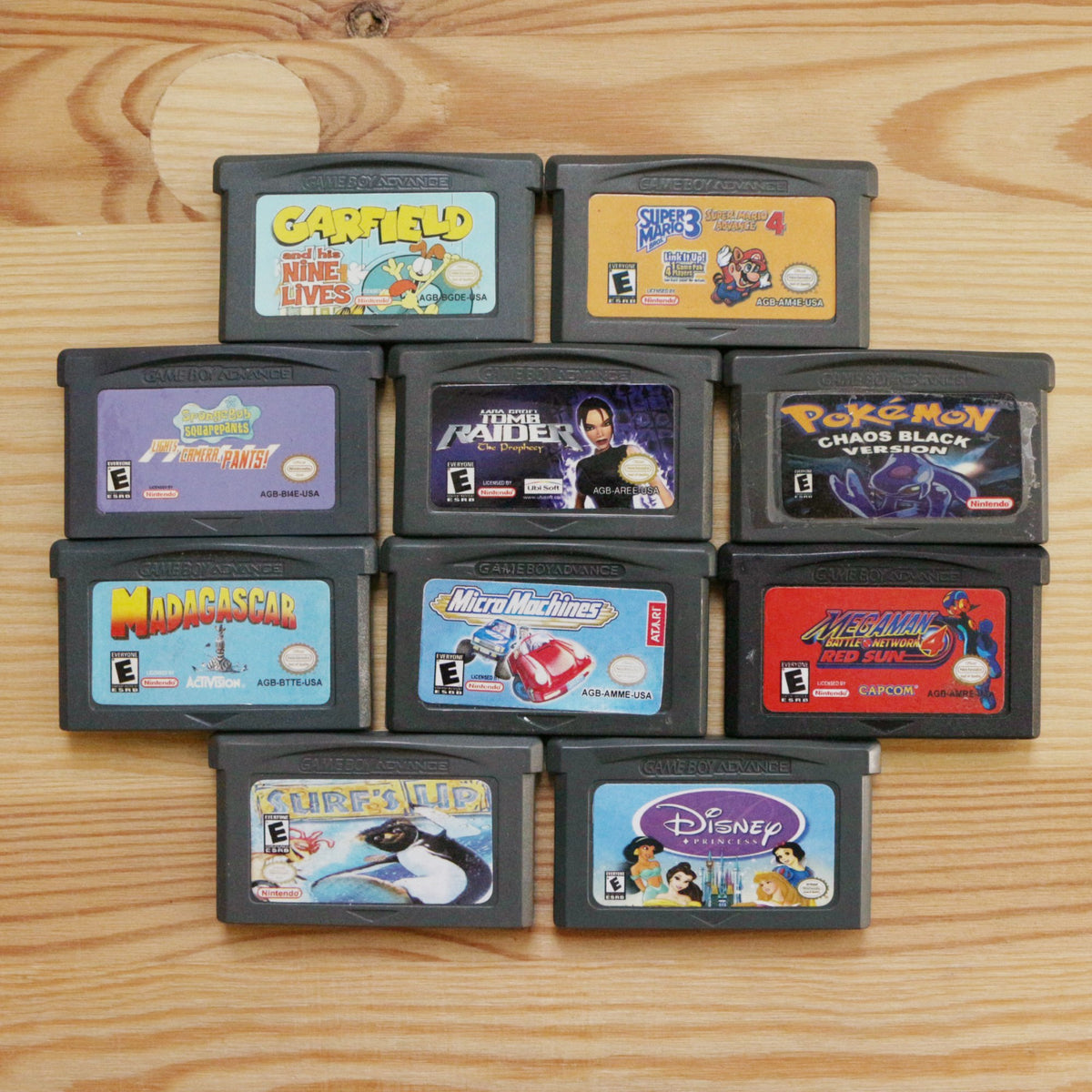 10 GameBoy Spiele zum TOP Preis! - GBA 346