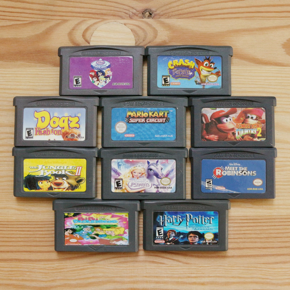 10 GameBoy Spiele zum TOP Preis! - GBA 347