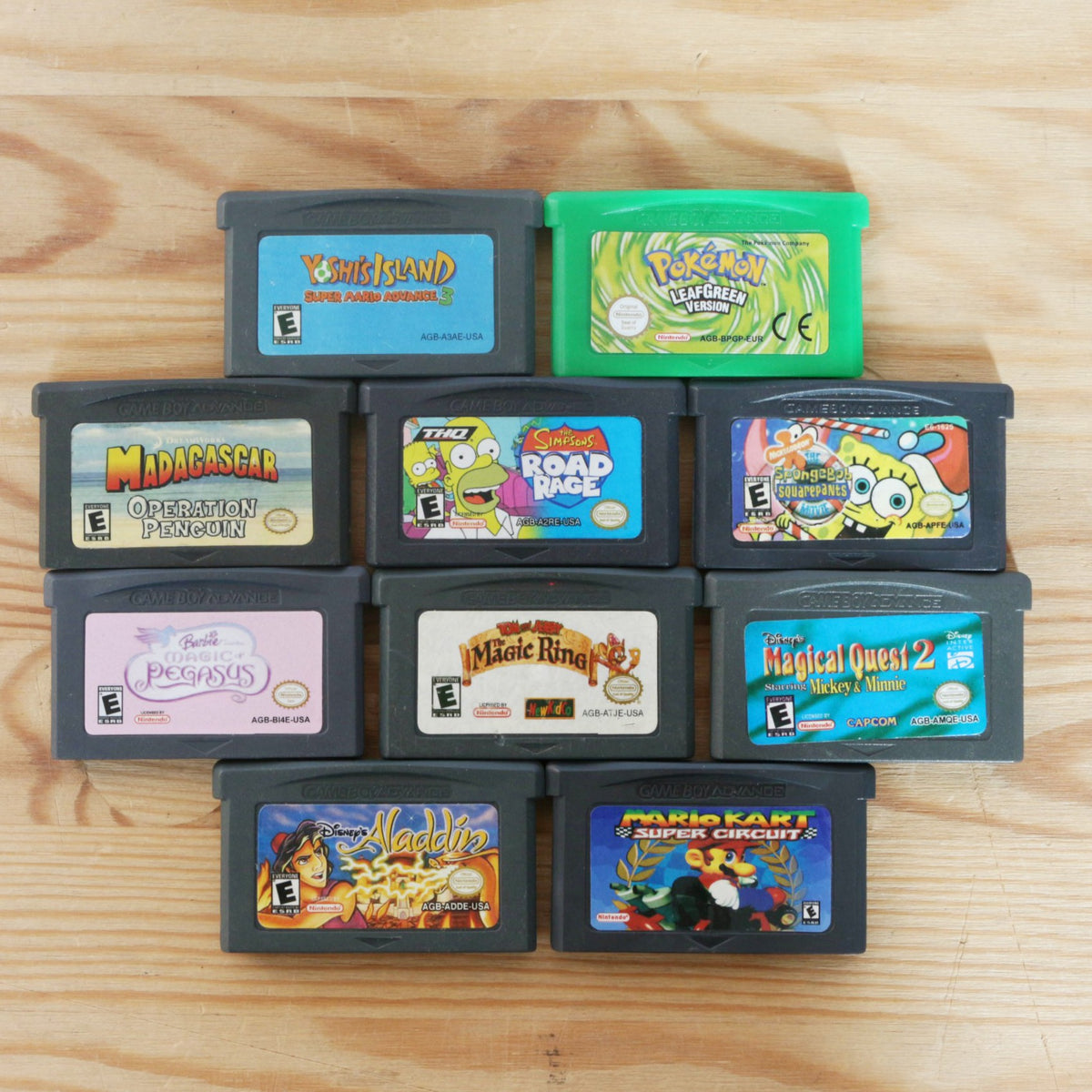 10 GameBoy Spiele zum TOP Preis! - GBA 360