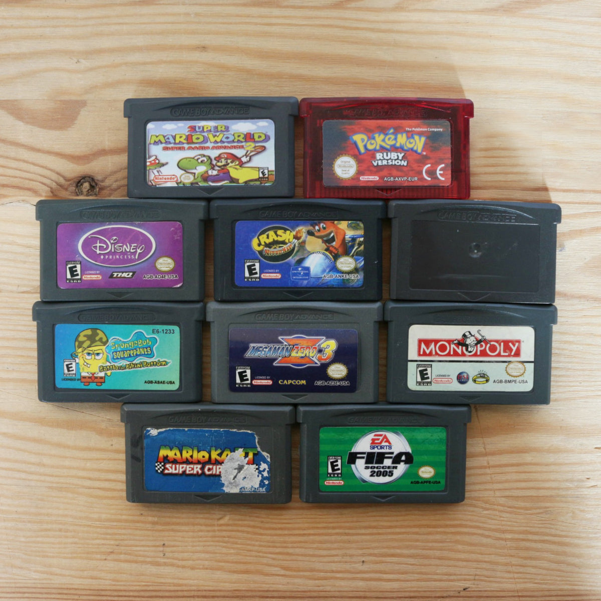10 GameBoy Spiele zum TOP Preis! - GBA 361
