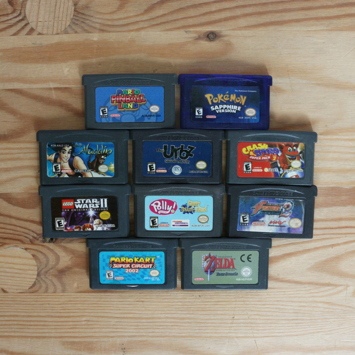 10 GameBoy Spiele zum TOP Preis! - GBA 365