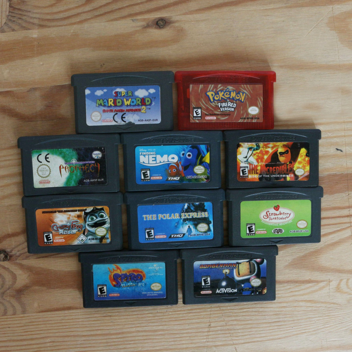 10 GameBoy Spiele zum TOP Preis! - GBA 366