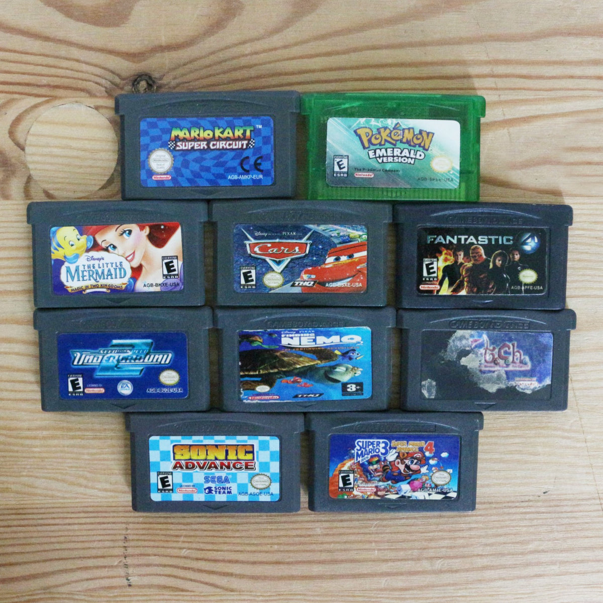 10 GameBoy Spiele zum TOP Preis! - GBA 373