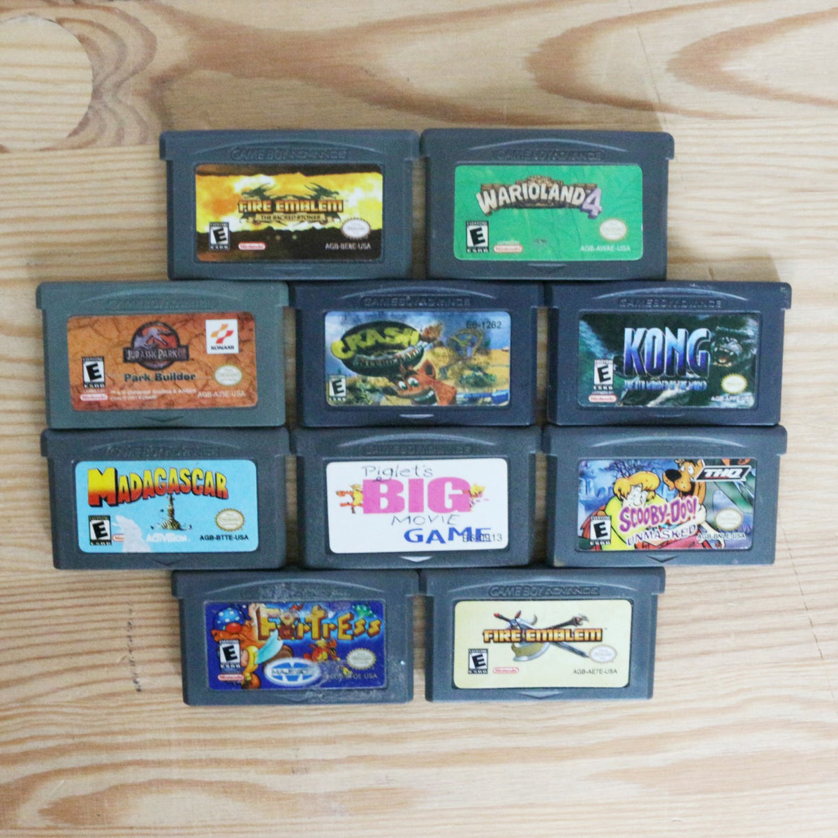 10 GameBoy Spiele zum TOP Preis! - GBA 378