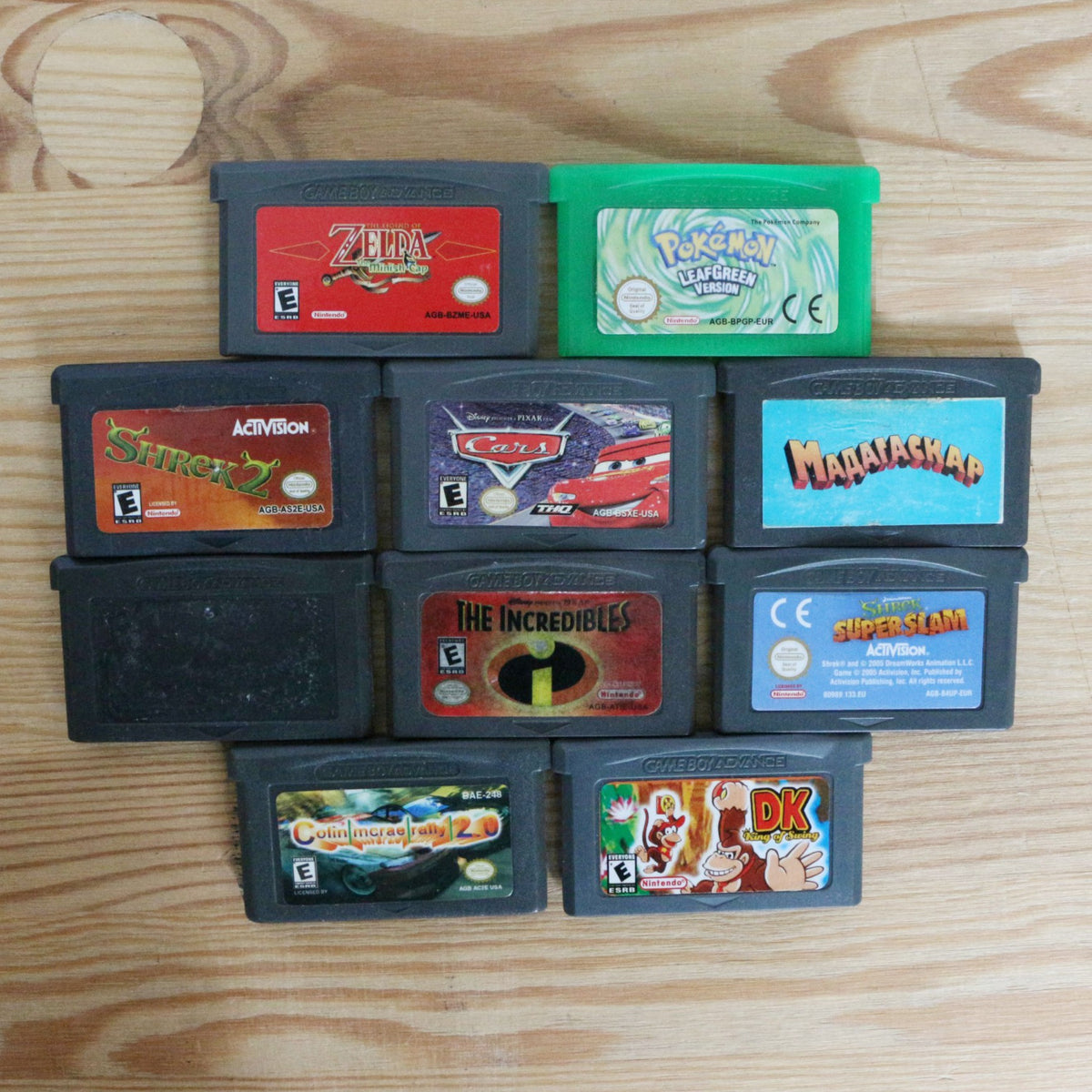 10 GameBoy Spiele zum TOP Preis! - GBA 380