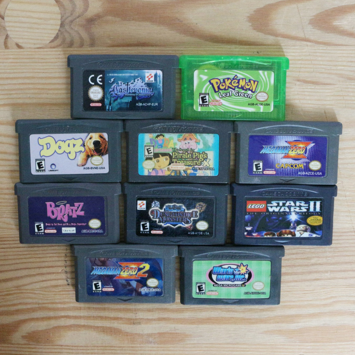 10 GameBoy Spiele zum TOP Preis! - GBA 383