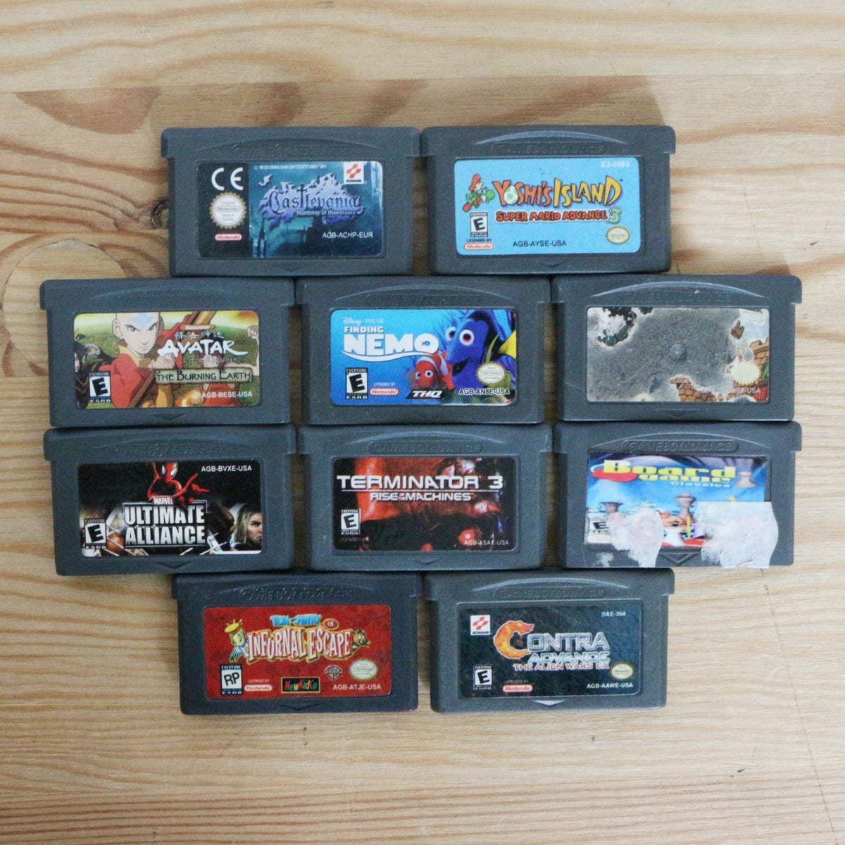 10 GameBoy Spiele zum TOP Preis! - GBA 388