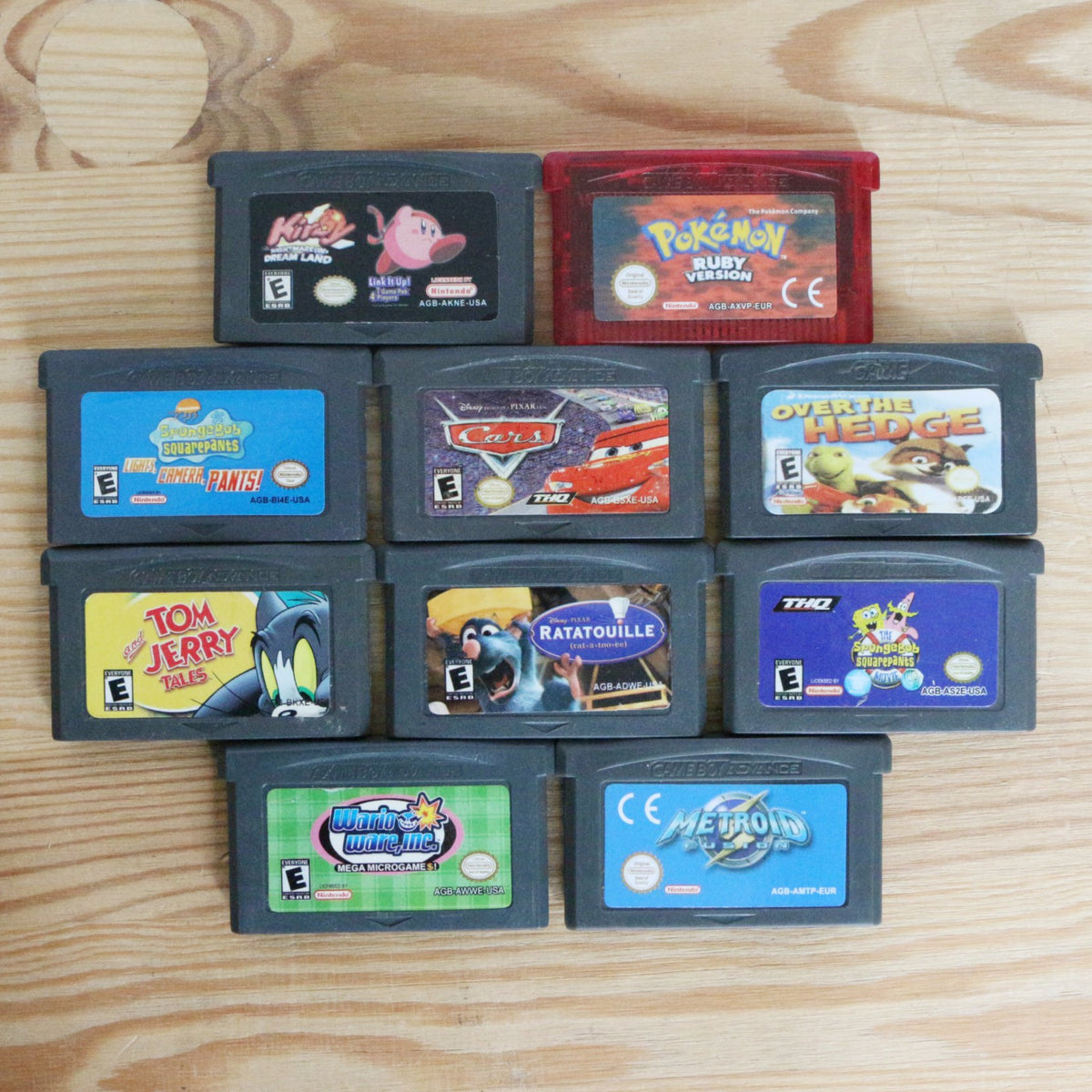 10 GameBoy Spiele zum TOP Preis! - GBA 390