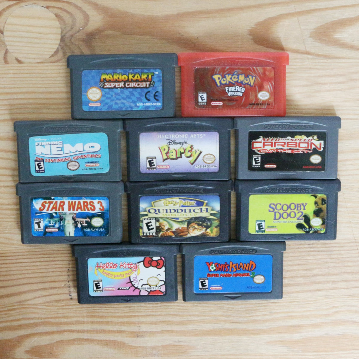 10 GameBoy Spiele zum TOP Preis! - GBA 391