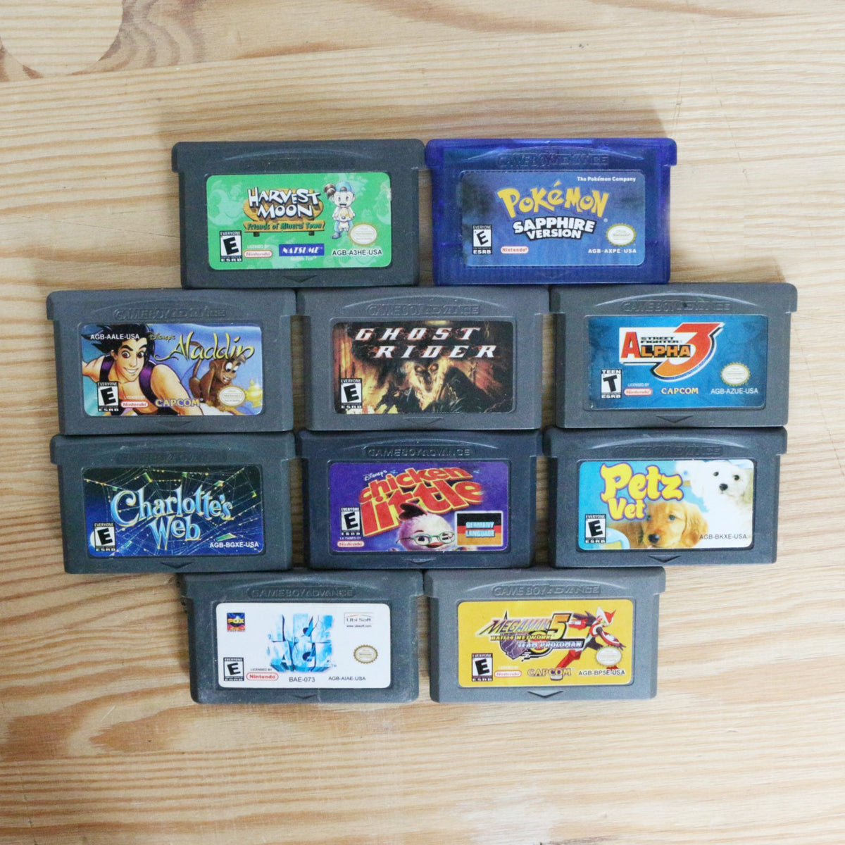 10 GameBoy Spiele zum TOP Preis! - GBA 394