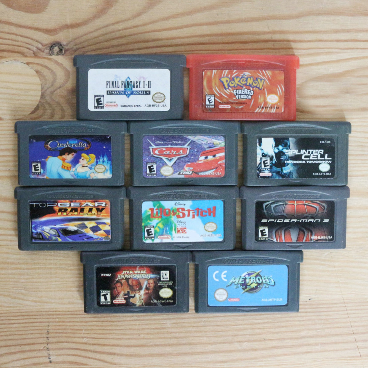 10 GameBoy Spiele zum TOP Preis! - GBA 395
