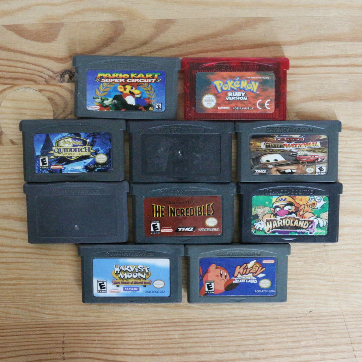 10 GameBoy Spiele zum TOP Preis! - GBA 397