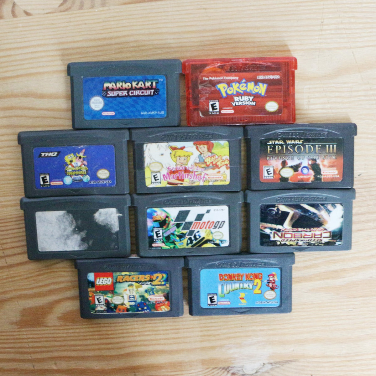 10 GameBoy Spiele zum TOP Preis! - GBA 401