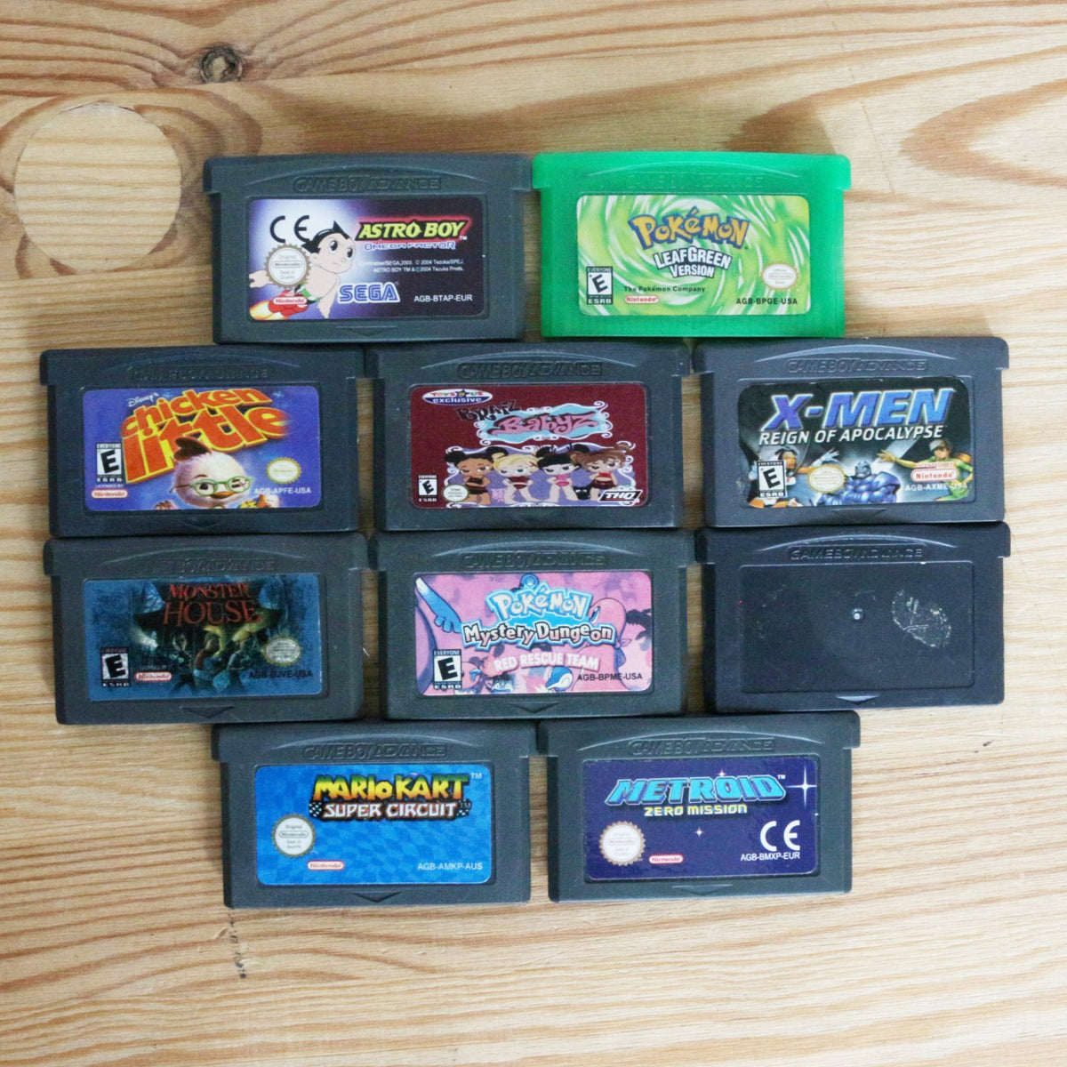 10 GameBoy Spiele zum TOP Preis! - GBA 404