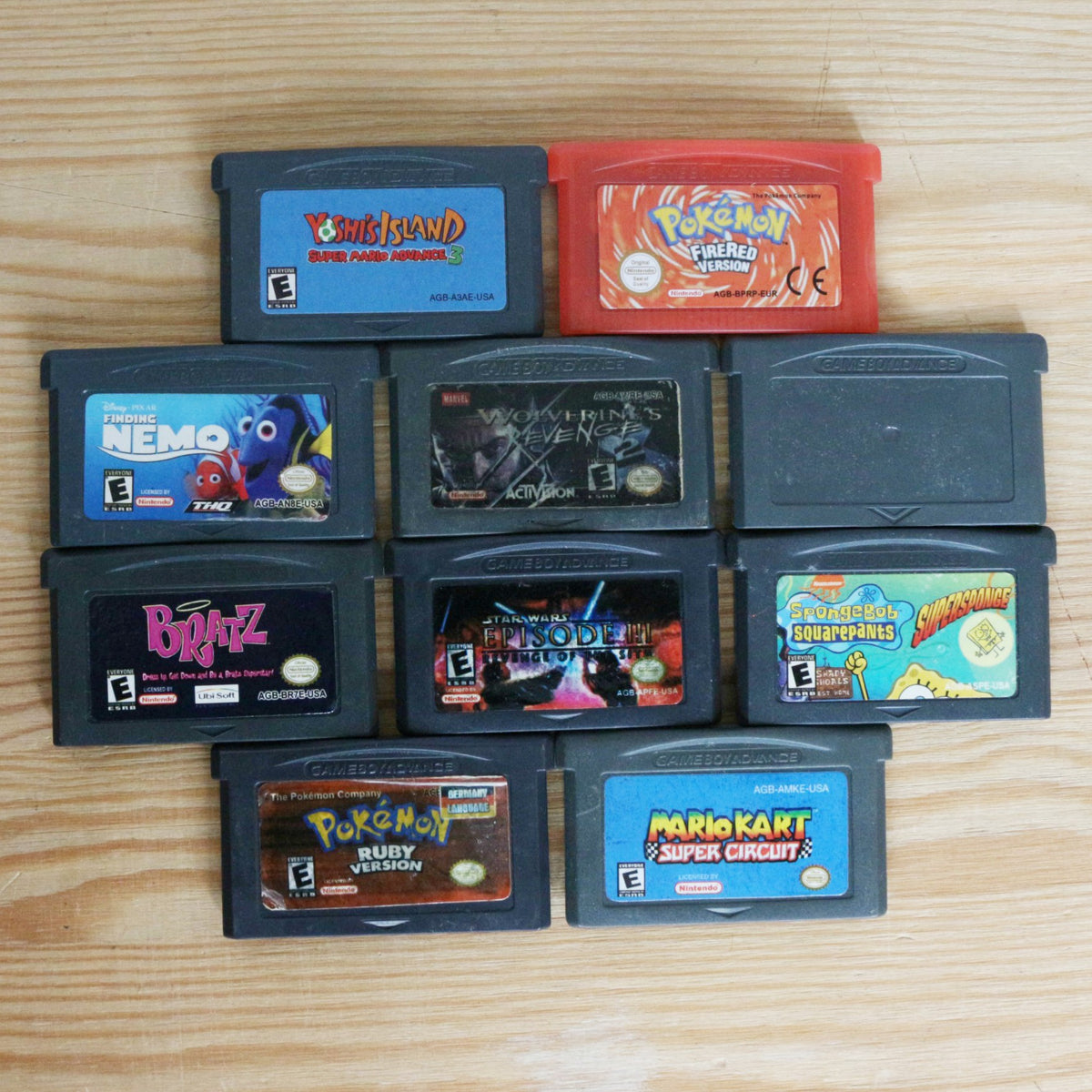10 GameBoy Spiele zum TOP Preis! - GBA 405