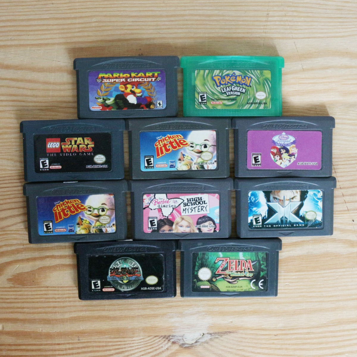 10 GameBoy Spiele zum TOP Preis! - GBA 406
