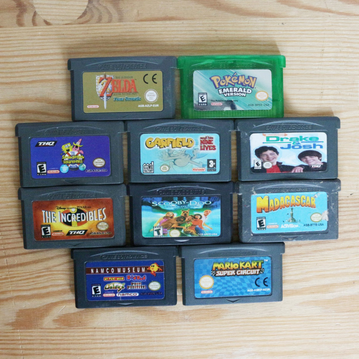 10 GameBoy Spiele zum TOP Preis! - GBA 408