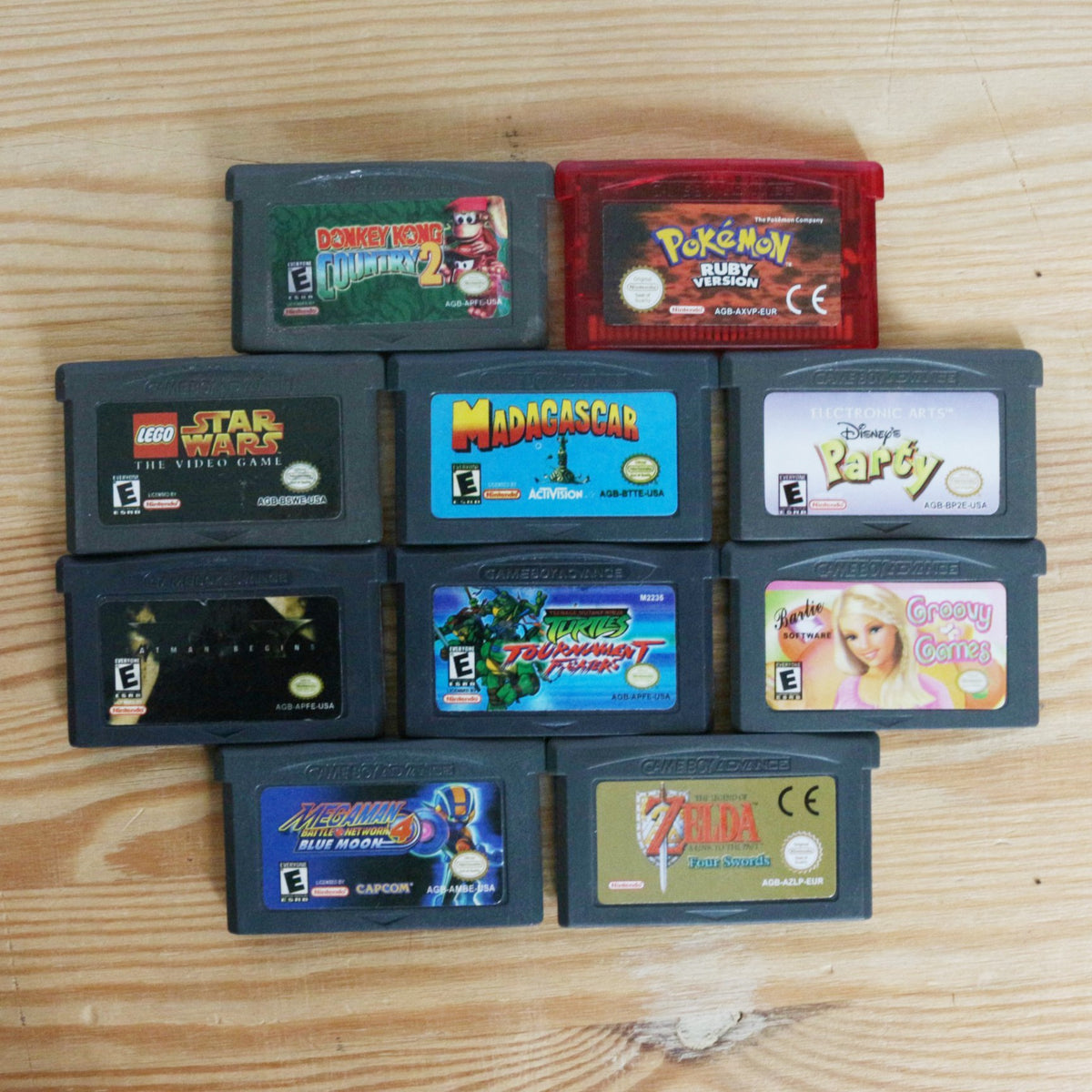 10 GameBoy Spiele zum TOP Preis! - GBA 409