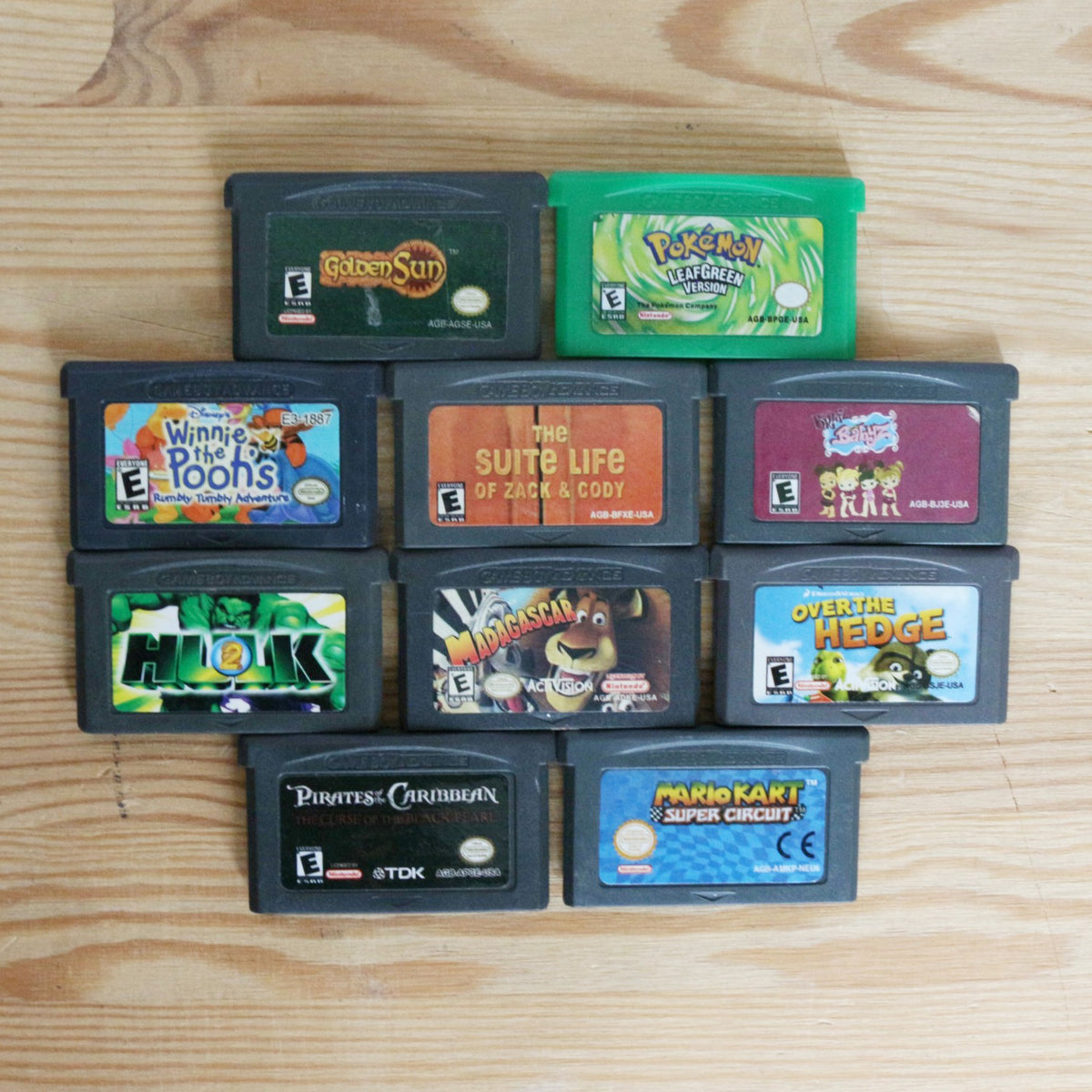 10 GameBoy Spiele zum TOP Preis! - GBA 416