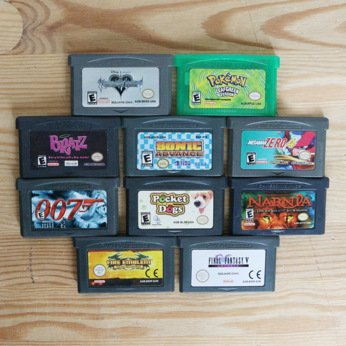 10 GameBoy Spiele zum TOP Preis! - GBA 417