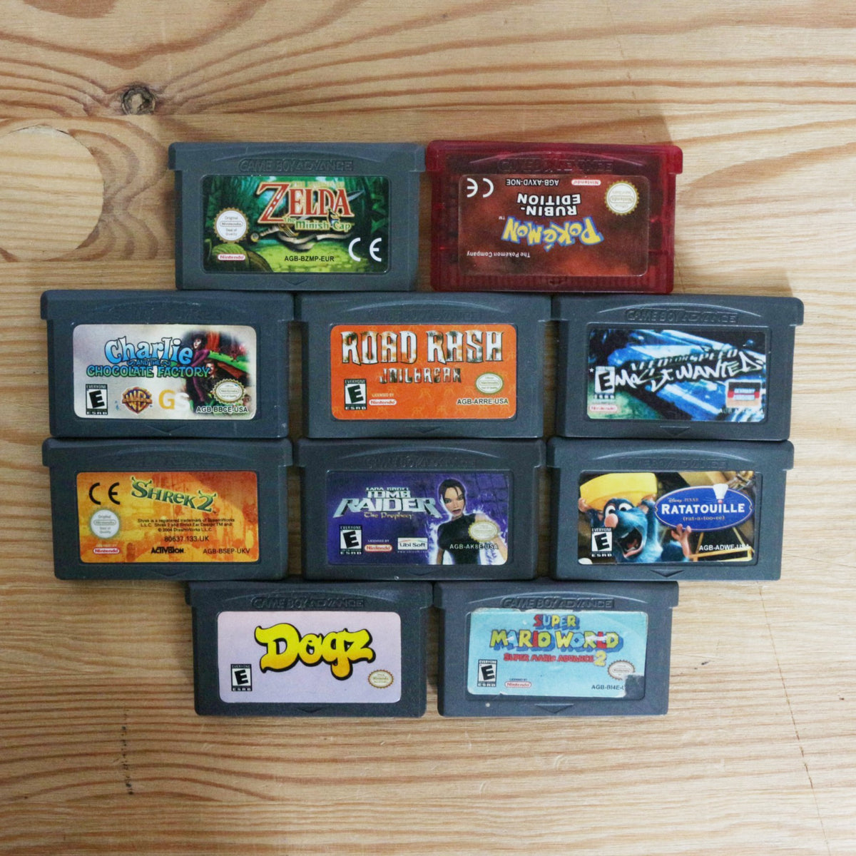 10 GameBoy Spiele zum TOP Preis! - GBA 418