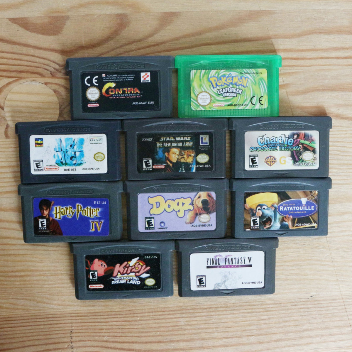 10 GameBoy Spiele zum TOP Preis! - GBA 420