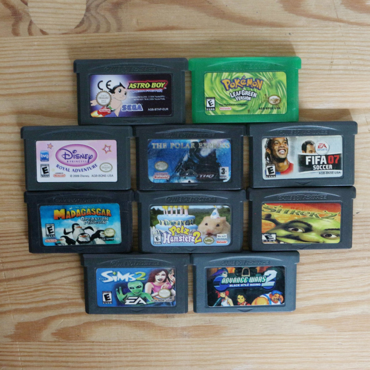 10 GameBoy Spiele zum TOP Preis! - GBA 421