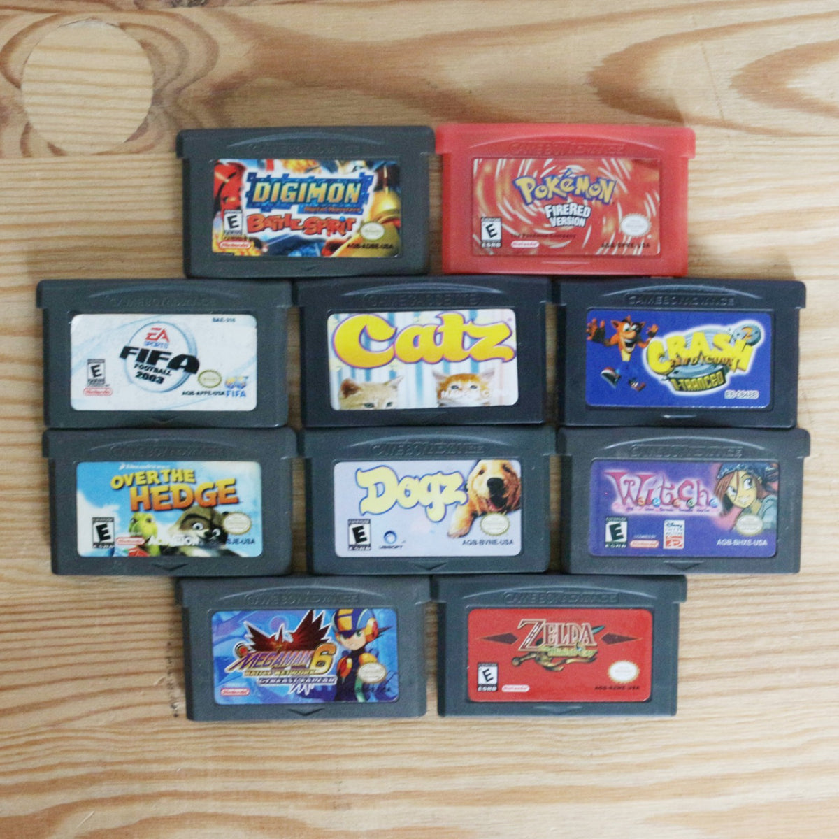 10 GameBoy Spiele zum TOP Preis! - GBA 423