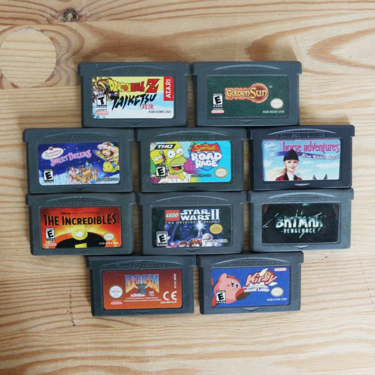 10 GameBoy Spiele zum TOP Preis! - GBA 425
