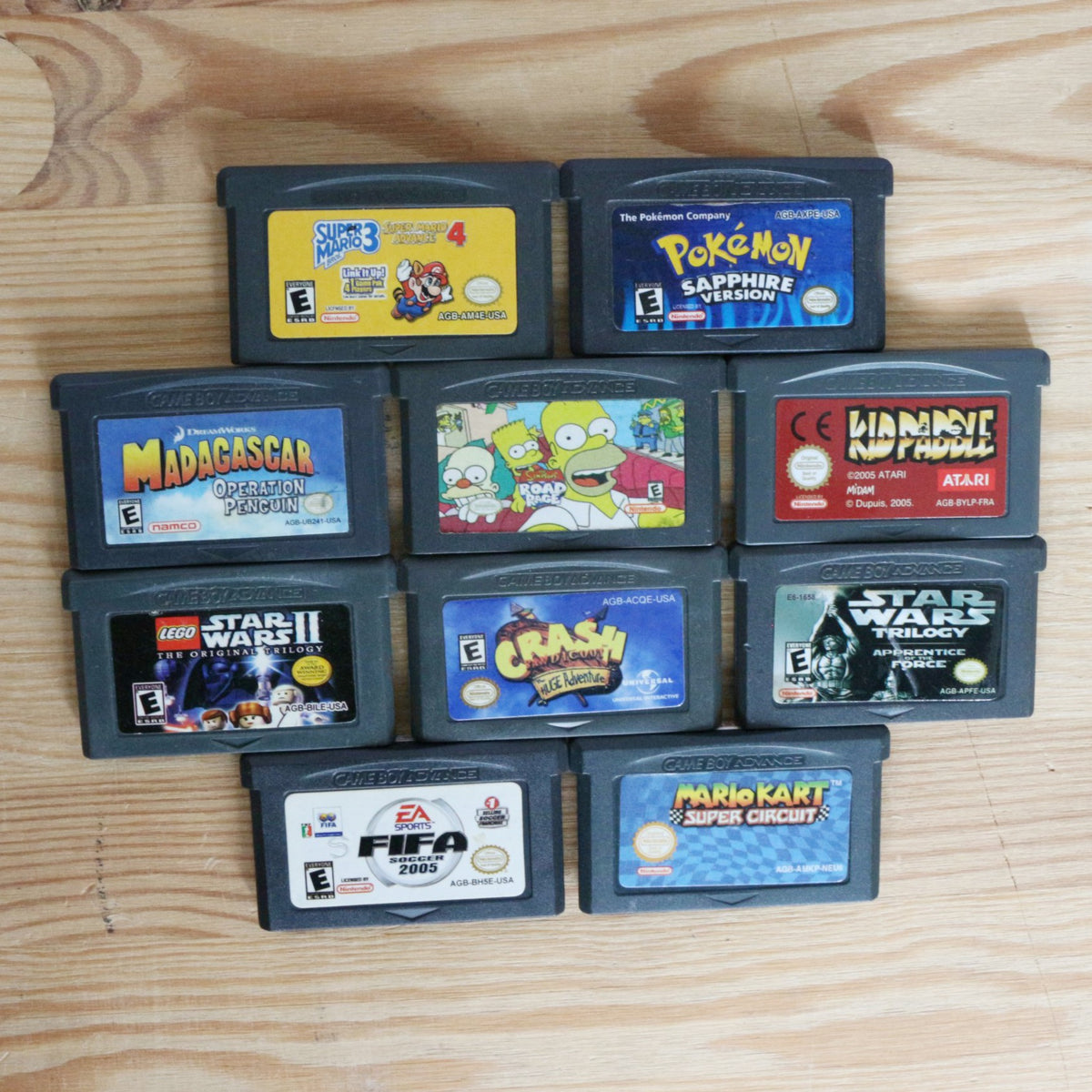 10 GameBoy Spiele zum TOP Preis! - GBA 428