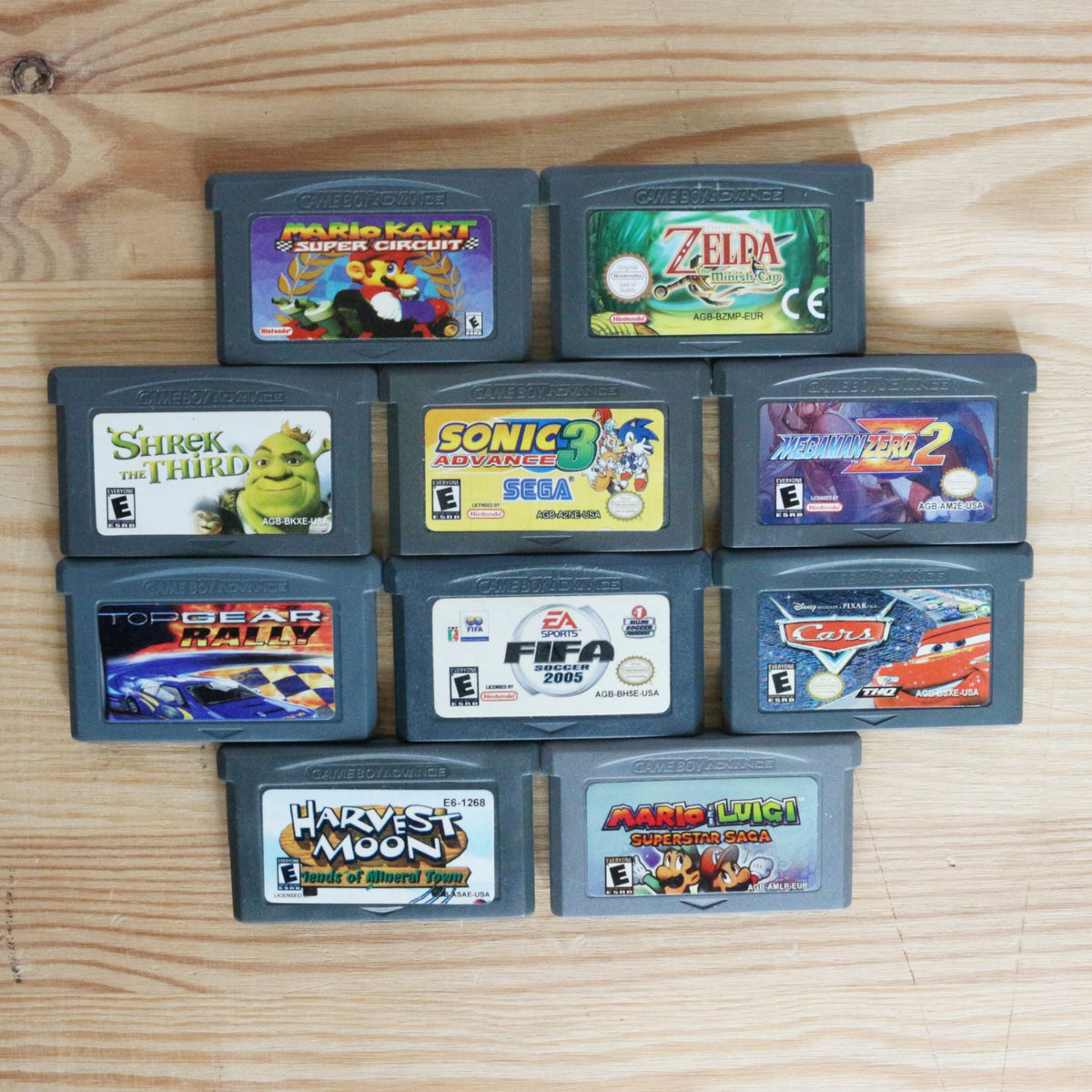 10 GameBoy Spiele zum TOP Preis! - GBA 429