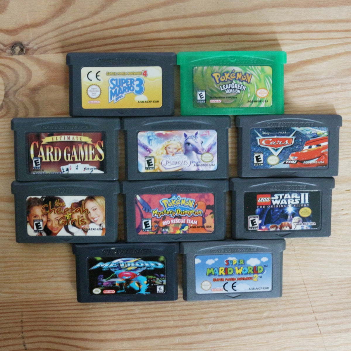 10 GameBoy Spiele zum TOP Preis! - GBA 430