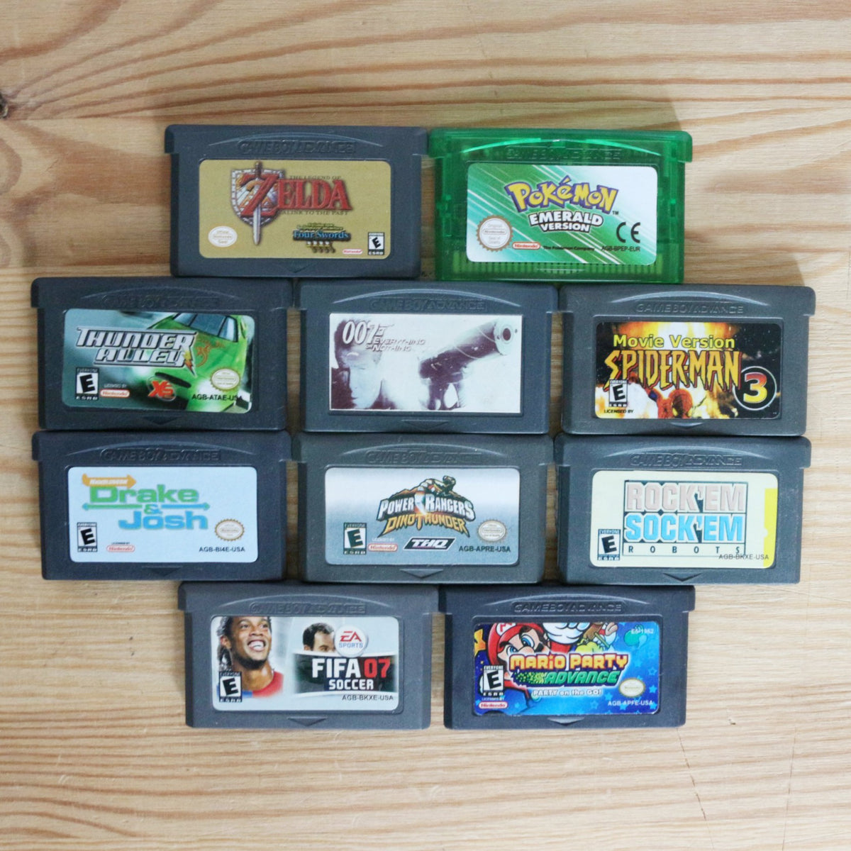 10 GameBoy Spiele zum TOP Preis! - GBA 431