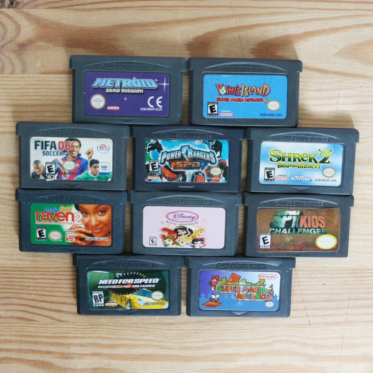 10 GameBoy Spiele zum TOP Preis! - GBA 432