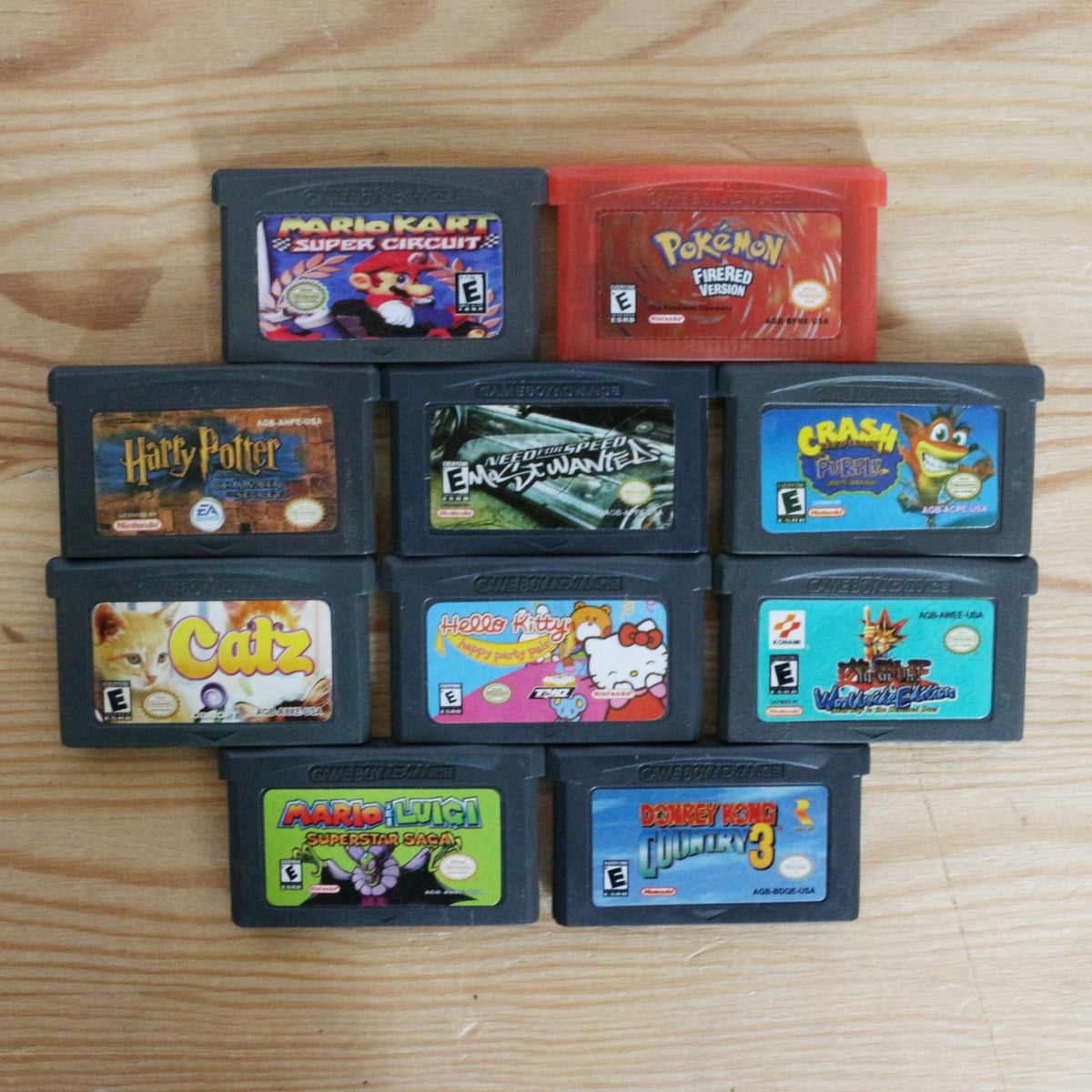 10 GameBoy Spiele zum TOP Preis! - GBA 433